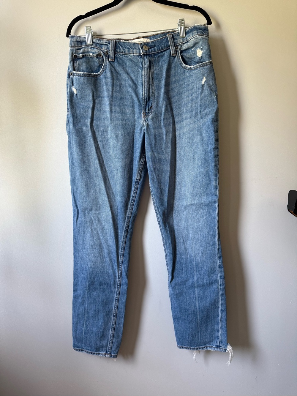 Abercrombie & Fitch Light Blue High-Rise Women's Jeans